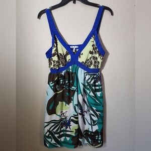 Metro 7 Women's Tropical Print Tank Top